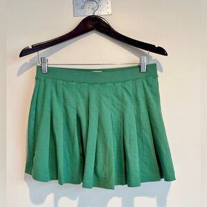 Victoria's Secret Pink Active Pleated Tennis Skort Green Size M